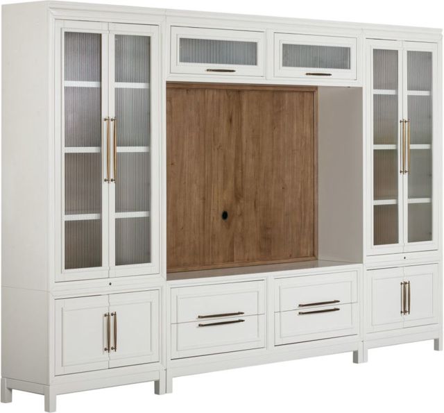 aspenhome® Alexander White Entertainment Wall-0