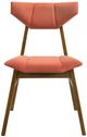 Armen Living Amaris Poppy/Walnut Dining Chair-3