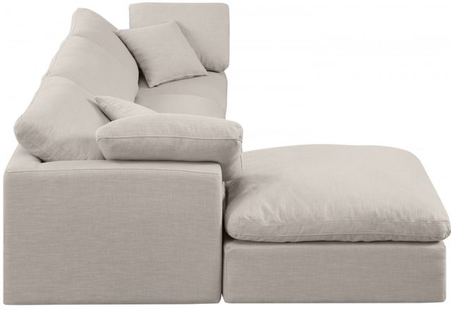 Meridian Furniture Indulge 4-Piece Beige Modular Sectional-3