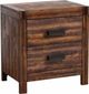 Elements International Warner Chestnut Nightstand-0