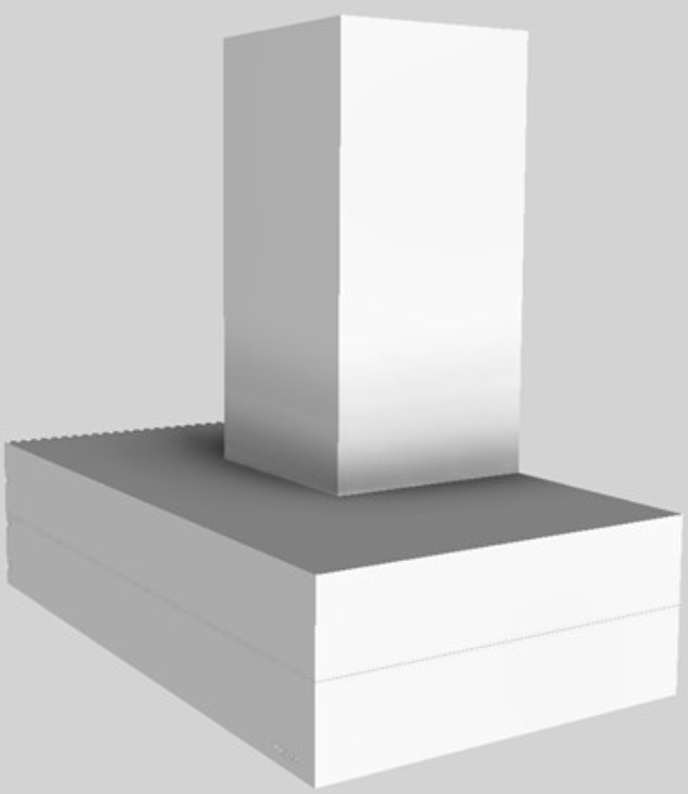 Vent-A-Hood® 36" White Wall Mounted Range Hood-3