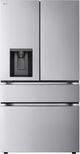 LG 36" 28.6 Cu. Ft. Stainless Steel Look French Door Refrigerator Full-Convert Drawer™-0
