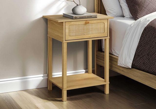 Monarch Specialties Inc. Natural Accent Table -2