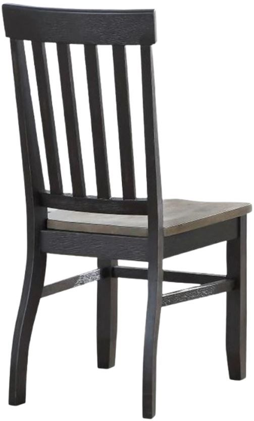 Steve Silver Co. Raven Noir Driftwood/Ebony Side Chair-1