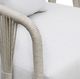 Intercon Alexa White Aluminum/Fabric Outdoor Chair-3