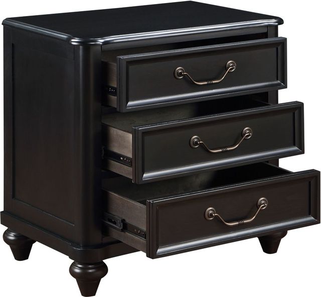 Homelegance® Herman Charcoal Brown Nightstand-3