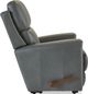 La-Z-Boy® Apollo Blue Grey Leather Manual Wall Recliner-3