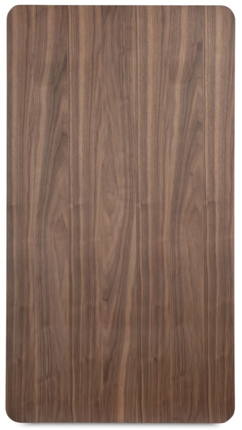 Moe's Home Collection Round Off Natural Walnut Coffee Table-3
