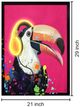 Classy Living Luminous Musical Tucan Neon Wall Art-2