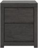 Signature Design by Ashley® Fraluna Dark Charcoal Nightstand-1