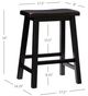 Powell® Beamon Black Counter Stool-2