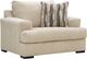Signature Design by Ashley® Crespino Oatmeal Chair and a Half-0