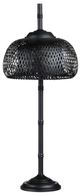 Crestview Collection Nalla 2-Piece Black Buffet Lamp Set-1