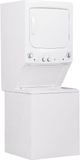 GE® 3.8 Cu. Ft. Washer, 5.9 Cu. Ft. Dryer White on White Electric Laundry Center-2