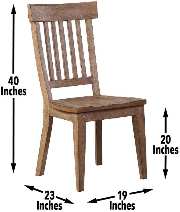 Steve Silver Co. Riverdale Driftwood Dining Side Chair-1
