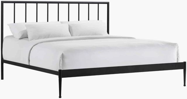 Intercon Matte Modern King Bed-0