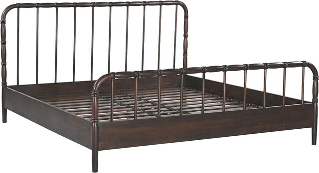 Moe's Home Collection Vivian Dark Brown Queen Bed-0