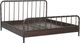Moe's Home Collection Vivian Dark Brown Queen Bed-0
