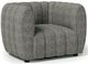 Furniture of America® Aversa Charcoal Gray Chair-0