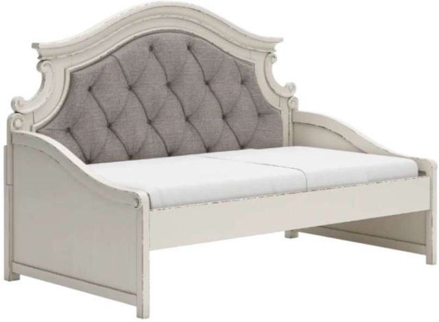 Signature Design by Ashley® Realyn Chipped White Youth Twin Day Bed-0