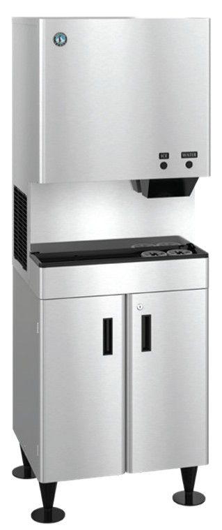 Hoshizaki 26" Stainless Steel Icemaker/Dispenser Stand with Lockable Doors-1