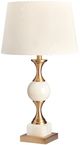 Crestview Collection Willenhall Cream Table Lamp-0
