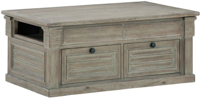 Signature Design by Ashley® Moreshire Bisque Lift-Top Coffee Table-0