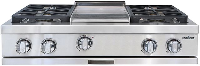 Capital Cooking™ Chef’s Collection 36" Stainless Steel Gas Rangetop-0