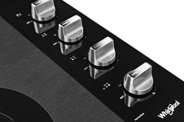 Whirlpool® 30" Stainless Steel Electric Cooktop-2