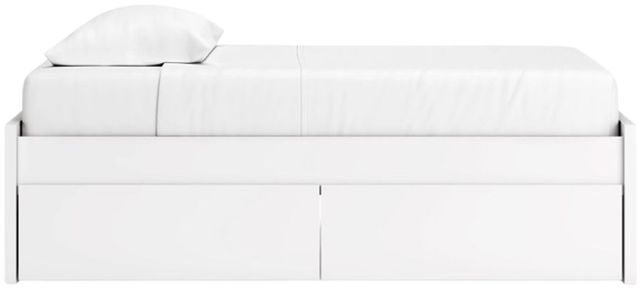 Signature Design by Ashley® Onita White Twin Storage Platform Bed-3