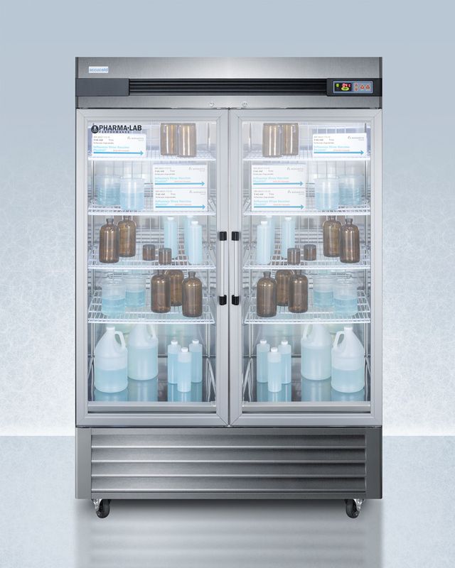 Accucold® Pharma-Lab Performance Series 49.0 Cu. Ft. Stainless Steel Frame Upright Pharmacy Refrigerator-2