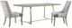Olliix by Madison Park Light Grey Boulder Dining Table-4