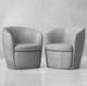 Parker House® Barolo 2-Piece Steamboat Ice Swivel Club Chair Set-1