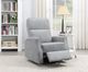 Emerald Home Tabor Gray Gray Manual Swivel Glider Recliner-1