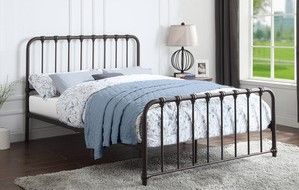 Mazin Furniture Bethany Dark Bronze Full Youth Bed-2