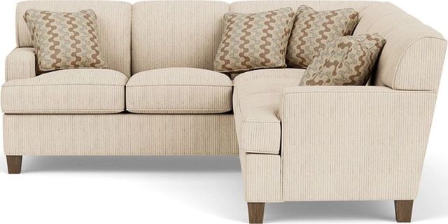 Flexsteel® Dempsey White Ecru Sectional-3