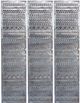 Crestview Collection Wren 3-Piece Gray Hand Carved Wood Tryptich Wall Décor Set-0