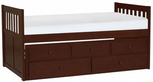 Rowe Twin Storage Captain Bed
