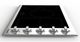 BlueStar® 36" Black Glass Induction Cooktop-2