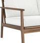 New Classic® Home Furnishings Ashton Natural Acacia/Fabric Outdoor Patio Sofa-5