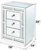 ACME Furniture Mallika Mirrored Nightstand-3