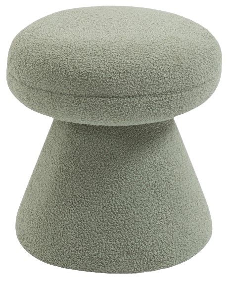 Meridian Furniture Drum Mint Ottoman-1