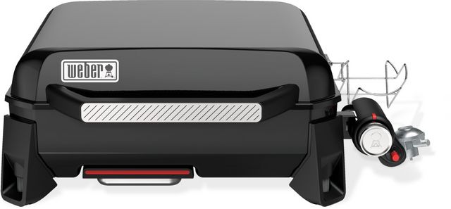 Weber® Traveler® 17" Black Portable Outdoor Gas Griddle-0