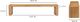 Moe’s Home Collection Post Natural Large Dining Bench-2