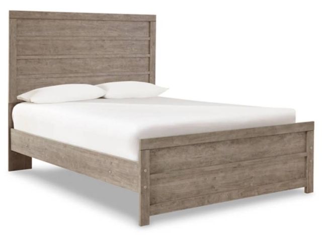 Signature Design by Ashley® Culverbach 3 Piece Gray Full Panel BedSet-1