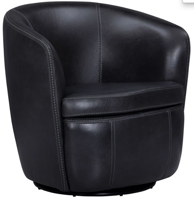 Parker House® Barolo Vintage Onyx Swivel Club Chair-0