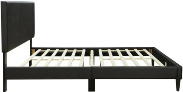 Bernards Chana Black King Upholstered Panel Bed-3