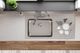 Elkay Lustertone® Classic Lustrous Satin 43" x 22" x 10" 4-Hole Single Bowl Drop-In Sink with Left Drainboard-3