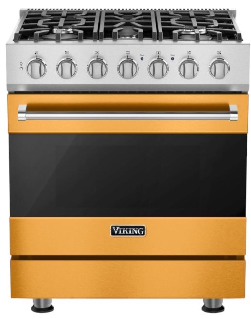 Viking® 3 Series 30" Daffodil Pro Style Dual Fuel Range-0