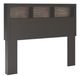 Signature Design by Ashley® Jonnifer Black/Gray Queen Lighted Bookcase Headboard-0